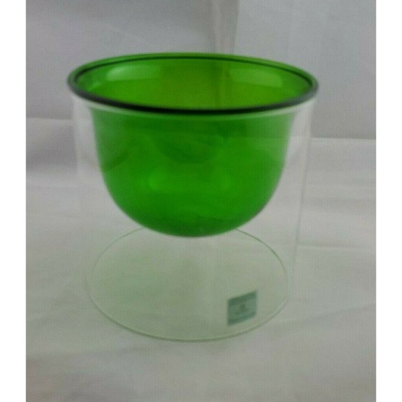 Party Lite Glass Candle Holder Refillable Tealight